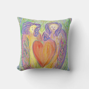 Almofada Travesseiro decorativo Decorativo dos Anjos do Lov