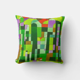 Almofada Travesseiro decorativo Design de Arte do Jardim