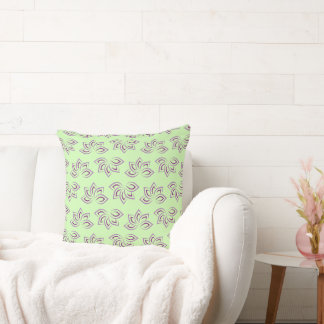 Almofada Travesseiro decorativo Design de Lotus Petals
