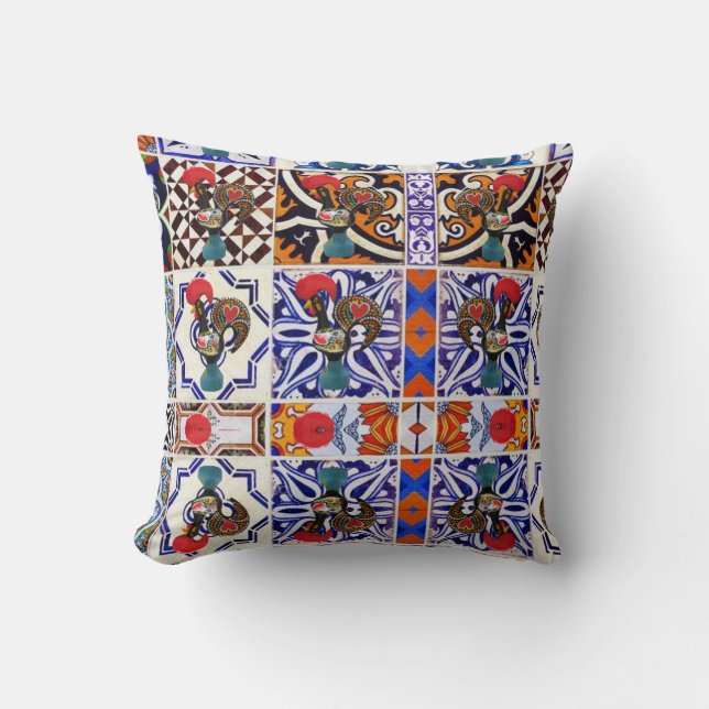 Almofada Travesseiro decorativo design Português (Frente)