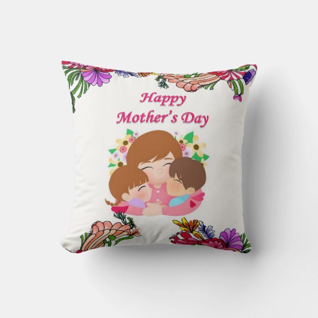 Almofada Travesseiro decorativo dia de as mães (Frente)