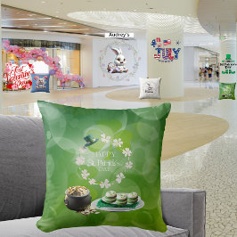 Almofada Travesseiro decorativo Dia de São Patrício