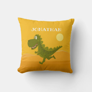 Almofada Travesseiro decorativo Dinossauro Jurássico Engraç