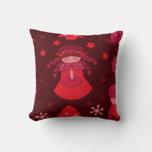 ALMOFADA TRAVESSEIRO DECORATIVO DO ANJO DO NATAL - BENS