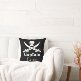 Almofada Travesseiro decorativo do Capitão Pirata Personali