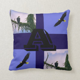 Almofada Travesseiro decorativo do costume de Eagle