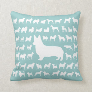 Almofada Travesseiro decorativo do design do Corgi de Galê