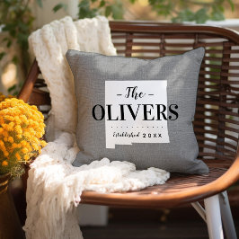 Almofada Travesseiro decorativo do Estado do Monograma da F