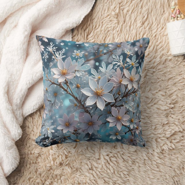 Almofada Travesseiro decorativo do Flor Sakura Frost de Win (Cobertor)