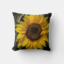 Almofada Travesseiro decorativo do girassol