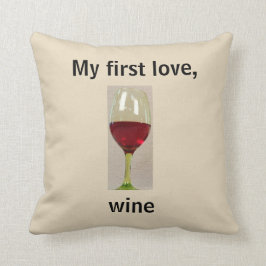 Almofada Travesseiro decorativo do humor do vinho