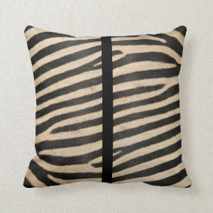 Almofada Travesseiro decorativo do impressão da zebra