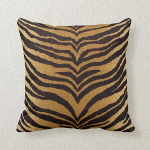 Almofada Travesseiro decorativo do impressão do tigre