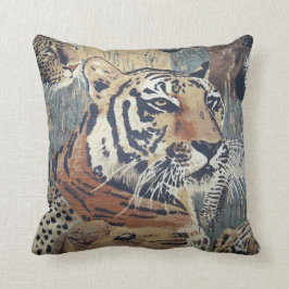 Almofada Travesseiro decorativo do impressão dos animais