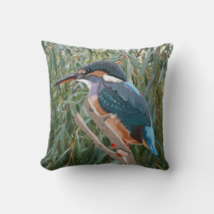 Almofada Travesseiro decorativo do lado direito de Kingfish