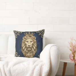 Almofada Travesseiro decorativo do Leão Luxuoso.