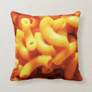 Almofada Travesseiro decorativo do macarrão e do queijo