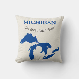 Almofada Travesseiro decorativo do Michigan "The Excelente