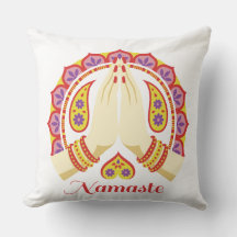 Travesseiro Decorativo do Namaste