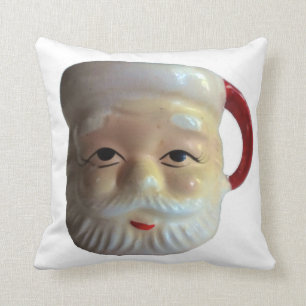 Almofada Travesseiro decorativo do Natal da caneca do papai