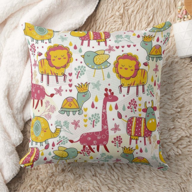 Almofada Travesseiro decorativo do Orgulho Animal 20" x 20" (Cobertor)