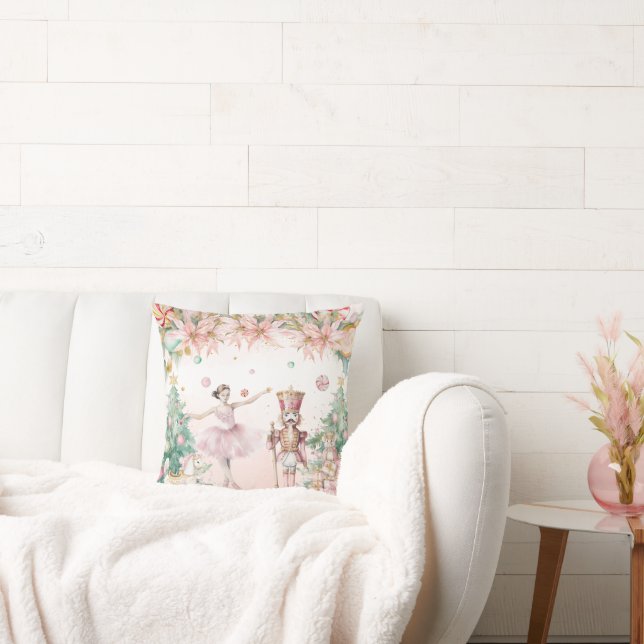 Almofada Travesseiro decorativo do Pastel Nutcracker Holida (Sofá)