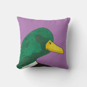 Almofada Travesseiro decorativo do Pato de Woodland Bird Ma