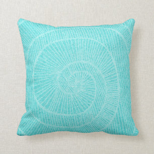 Almofada Travesseiro decorativo do poliéster - Aqua do