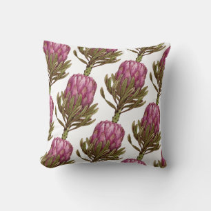 Almofada Travesseiro decorativo do teste padrão da planta