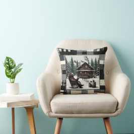 Almofada Travesseiro decorativo do Urso de Cabina Cozy - La