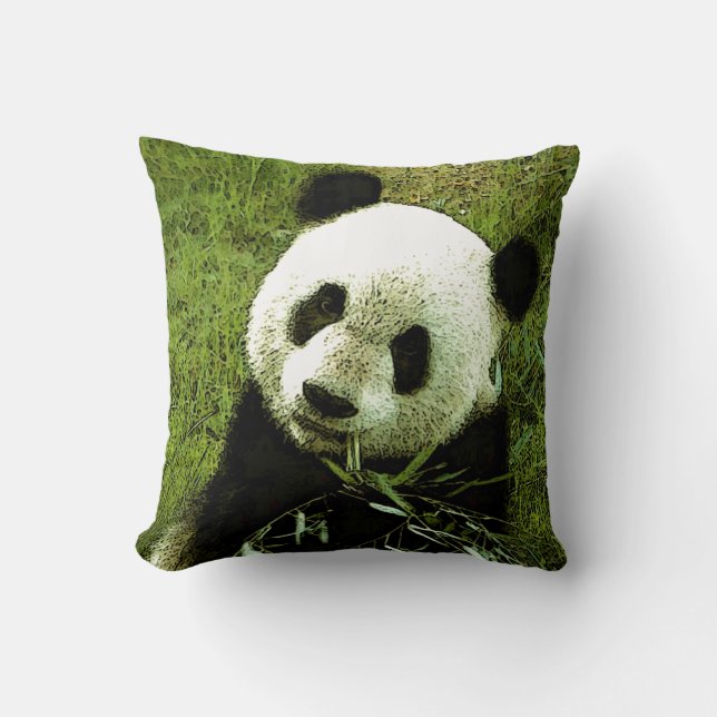 Almofada Travesseiro decorativo do Urso Panda (Frente)