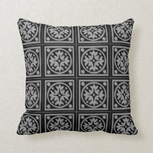 Almofada Travesseiro decorativo dos quadrados extravagantes