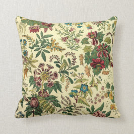 Almofada Travesseiro decorativo dos Wildflowers do vintage