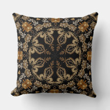 Travesseiro Decorativo Dourado