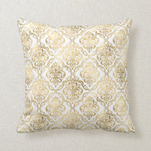 Almofada Travesseiro decorativo Dourado Elegante
