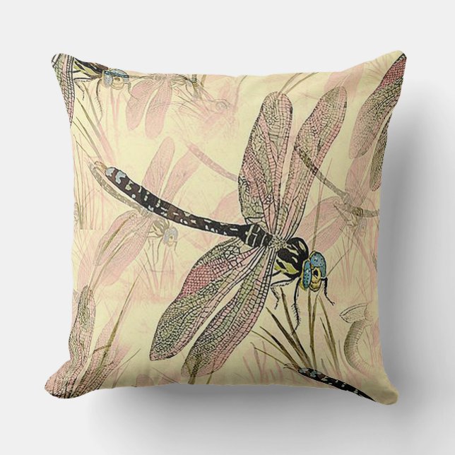 Almofada Travesseiro decorativo Dragonfly (Frente)