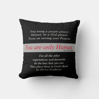 Almofada Travesseiro decorativo duplo 16x16 humano - Fonte 