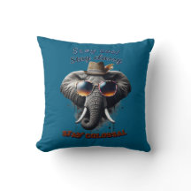 Travesseiro Decorativo Elefante Chique: Urbano e E