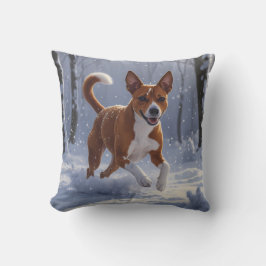 Almofada Travesseiro decorativo Elegante Basenji