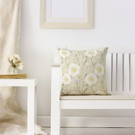 Almofada Travesseiro decorativo Elegante Blossoms
