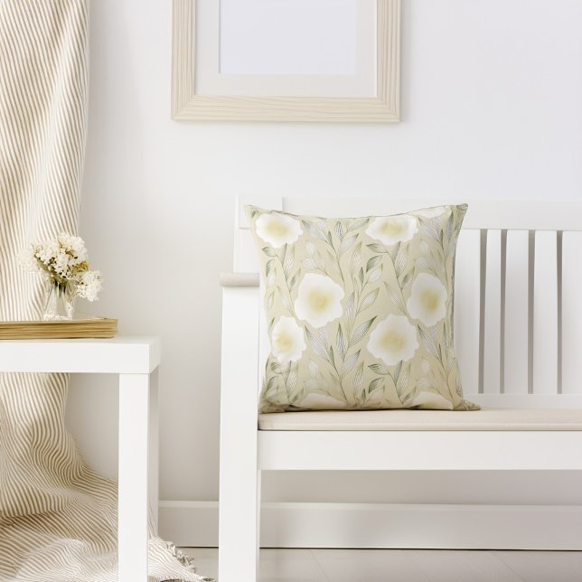 Almofada Travesseiro decorativo Elegante Blossoms (Criador carregado)