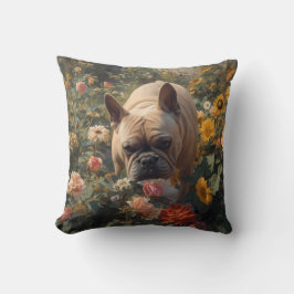Almofada Travesseiro decorativo Elegante Bulldog Francês