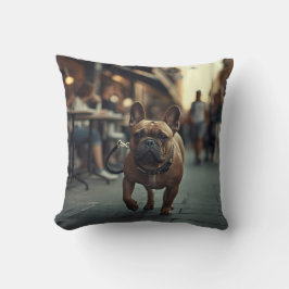 Almofada Travesseiro decorativo Elegante Bulldog Francês