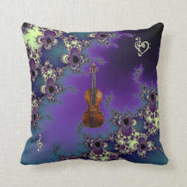 Almofada Travesseiro decorativo elegante da música do