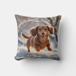 Almofada Travesseiro decorativo elegante Dachshund