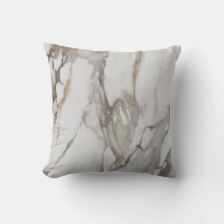 Almofada Travesseiro decorativo Elegante de Padrão Marble