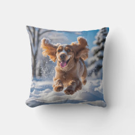 Almofada Travesseiro decorativo Elegante do Cocker Spaniel