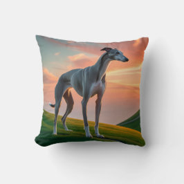 Almofada Travesseiro decorativo Elegante Greyhound