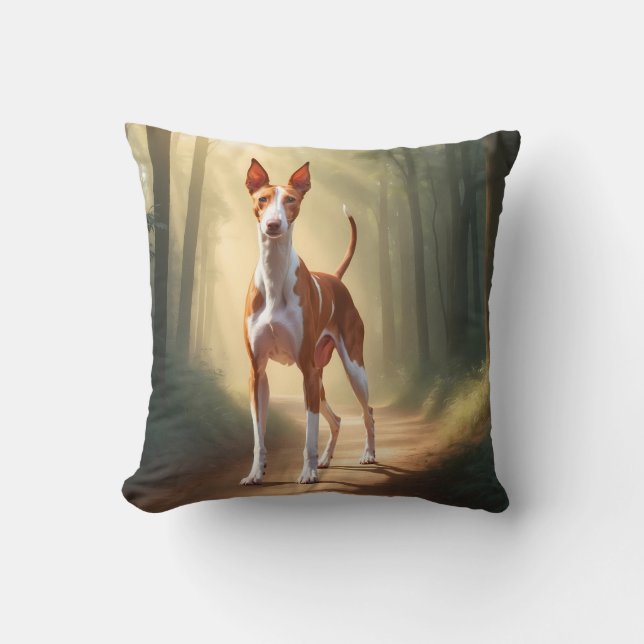 Almofada Travesseiro decorativo Elegante Ibizan Hound (Frente)