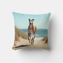 Almofada Travesseiro decorativo Elegante italiano Greyhound